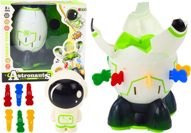 Gioco di abilità Astronauta Saltellante con razzo