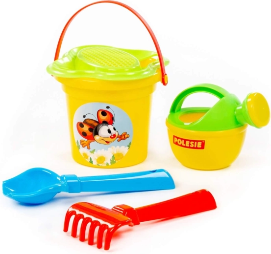 Set da spiaggia con secchiello piccolo e annaffiatoio - 1 pezzo