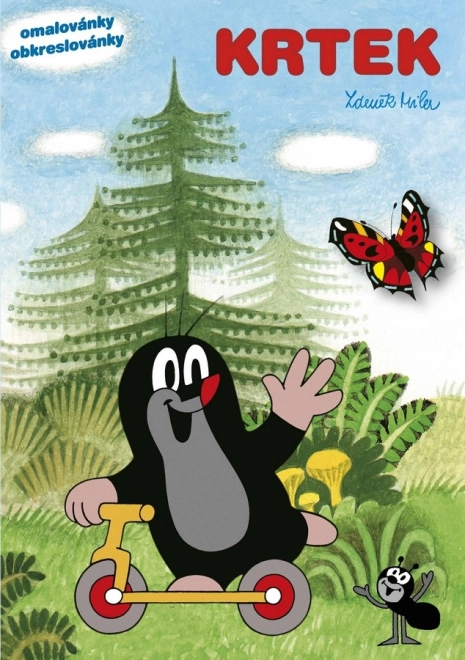 libro da colorare Talpa ricalchi A5