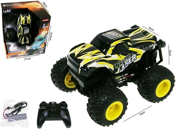 Auto RC fuoristrada con rotazione a 360°