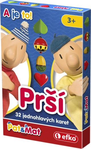 Efko Pat a Mat: Prší – gioco di carte per bambini