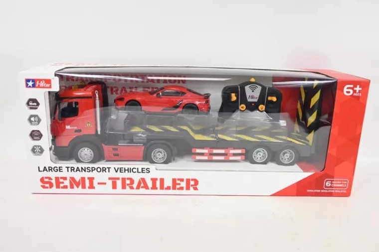 Camion carro attrezzi radiocomandato con accessori