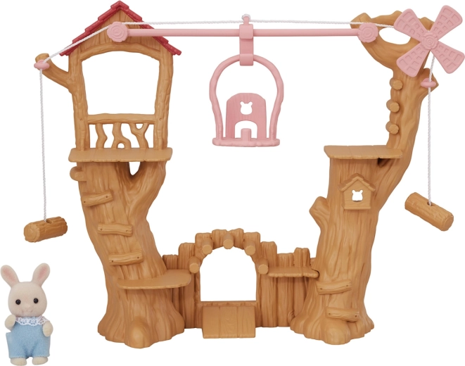 Sylvanian Families parco avventura per bambini con cabinovia