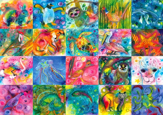 Puzzle Magia degli animali 1000 pezzi