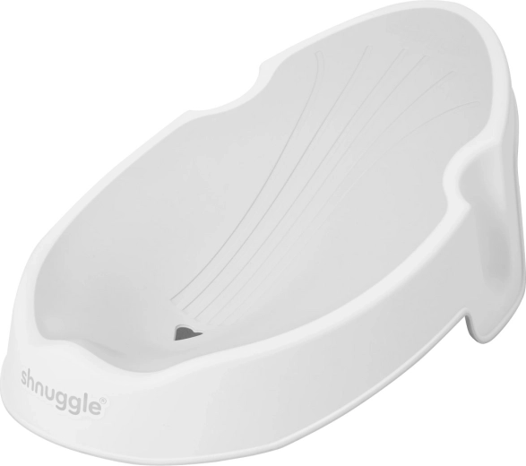 Shnuggle supporto da bagno white/grey