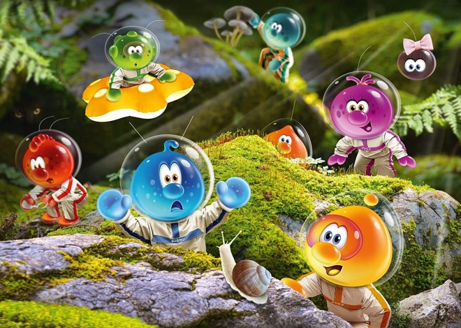 Puzzle SCHMIDT Spacebubble Club: atterraggio nella foresta muschiosa 1000 pezzi