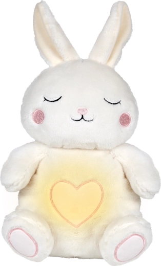 Giocattolo di peluche respirante con musica Chipolino, coniglio