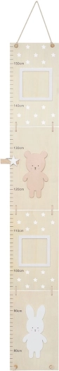 Jabadabado metro da parete per bambini Teddy & Bunny