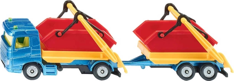 Camion Siku con container e rimorchio