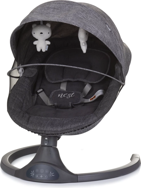 CHIPOLINO culla elettrica Nest Granite