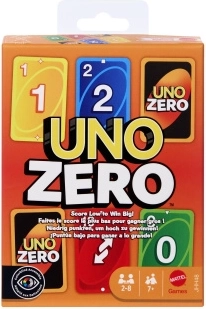 Mattel UNO Zero gioco di carte