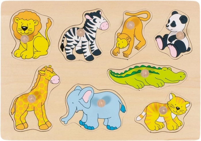 Puzzle con Manopole Zoo