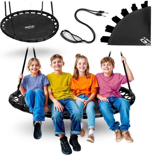 Altalena rotonda a nido 120 cm NEO-SPORT
