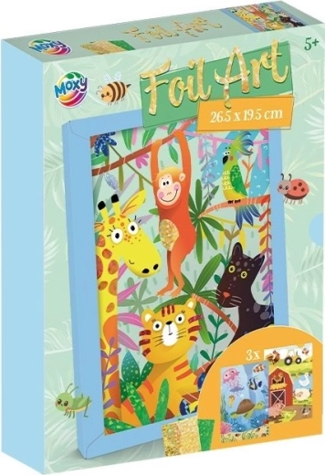 MOXY set creativo Foil Art – animali