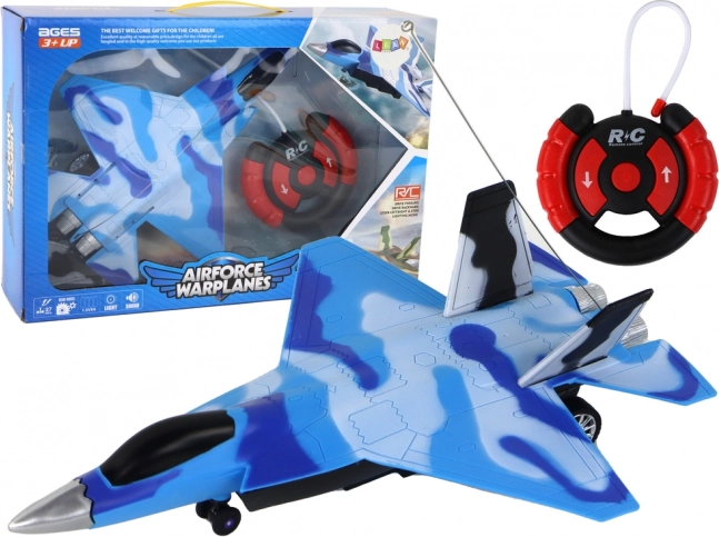 Caccia telecomandato con effetti sonori e luminosi