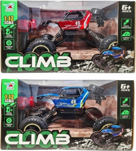 Auto RC fuoristrada con telecomando e batteria ricaricabile