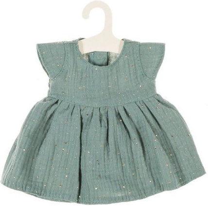 OLIMI, MUSSLEY abito 38cm DARK MINT