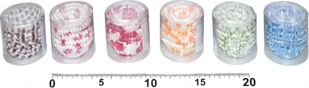 Pirottini colorati da pasticceria 3 cm – 100 pz