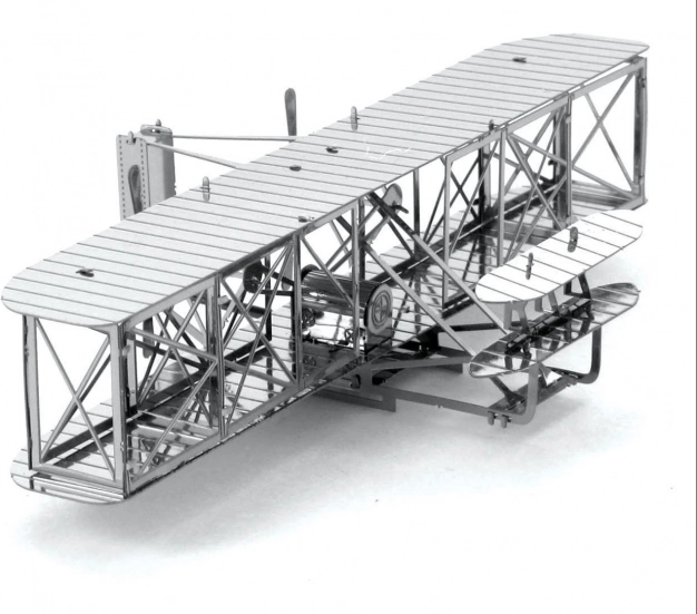 Puzzle 3D Aereo dei Fratelli Wright di Metal Earth