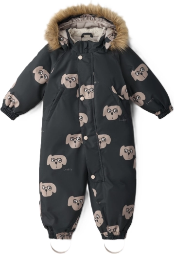 Tuta invernale Leokid Hero Charcoal Puppy taglia 98
