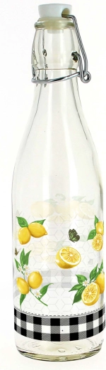Bottiglia con chiusura a leva 540 ml limone
