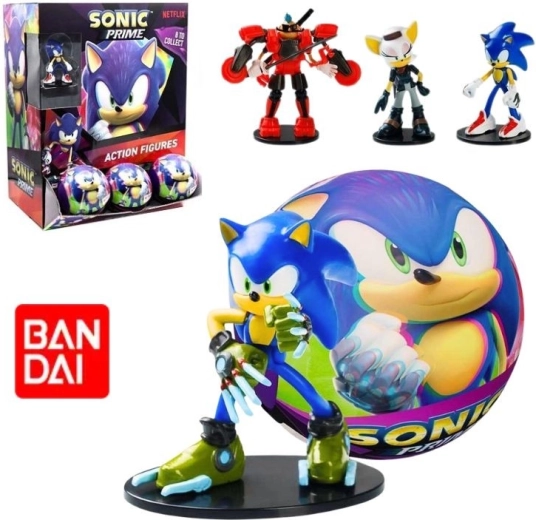Mini figurina di Sonic in capsula