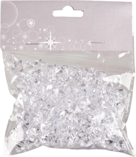 Ciottoli decorativi argentati 1,5 cm (136 pz)