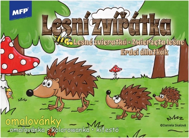 Colorare Animali del Bosco