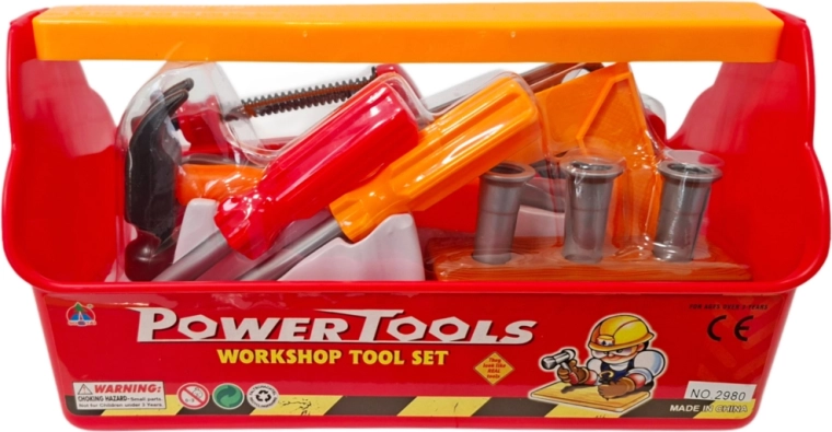 Set di attrezzi per bambini in valigetta