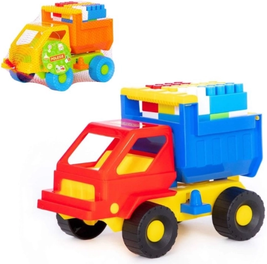 Set da costruzione camion Kazimír con 18 mattoncini