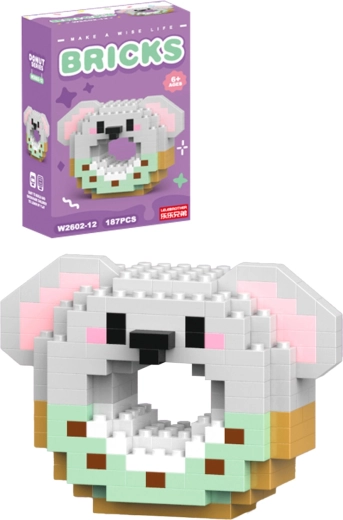 Set di costruzioni Donut Koala (187 pezzi)
