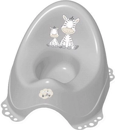 Maltex vasino antiscivolo con musica Zebra, grigio