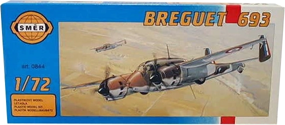 Breguet 693 – modello in plastica 1:72