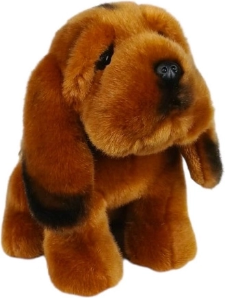 Cane di Sant’Uberto in peluche 19 cm