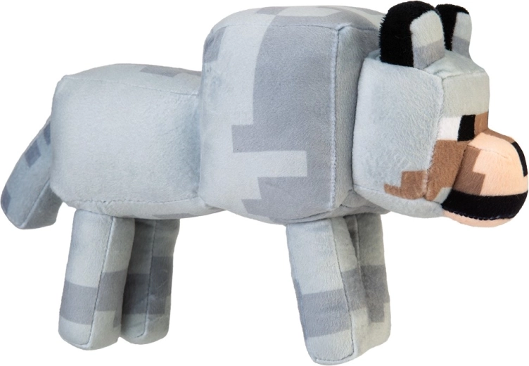 Peluche lupo Minecraft 28 cm