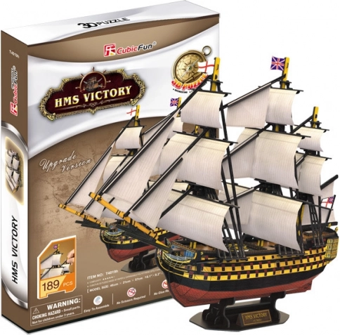 CubicFun puzzle 3D Veliero HMS Victory