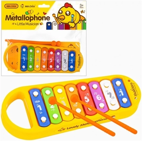 Metallofono per bambini con 8 note
