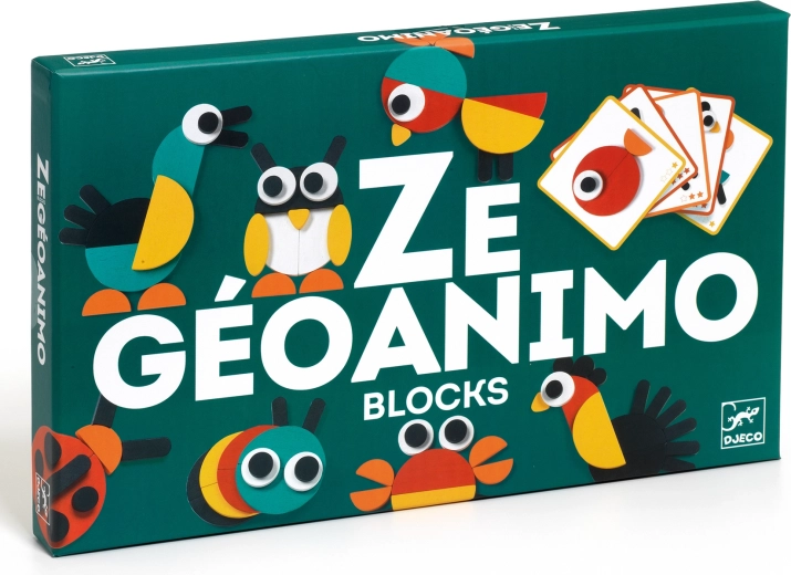 Djeco puzzle in legno forme geometriche