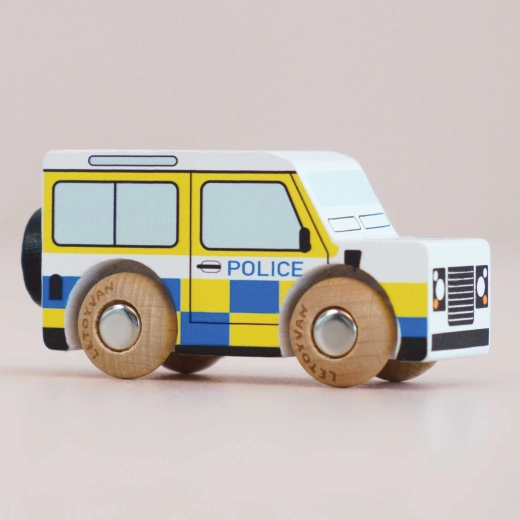 Le Toy Van macchinina della polizia in legno Bobby GT250