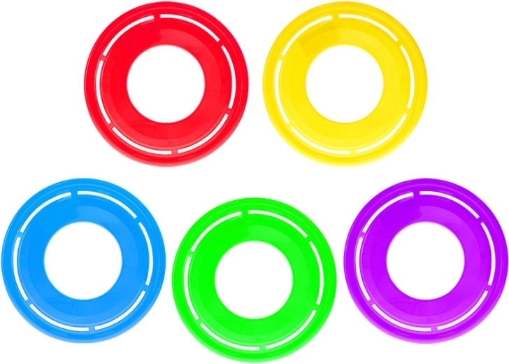 Anello volante 29 cm – disco da lancio resistente in plastica per bambini