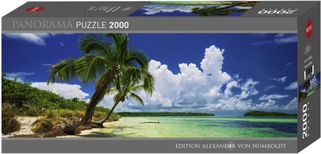 Puzzle da 2000 pezzi Heye – palme paradisiache