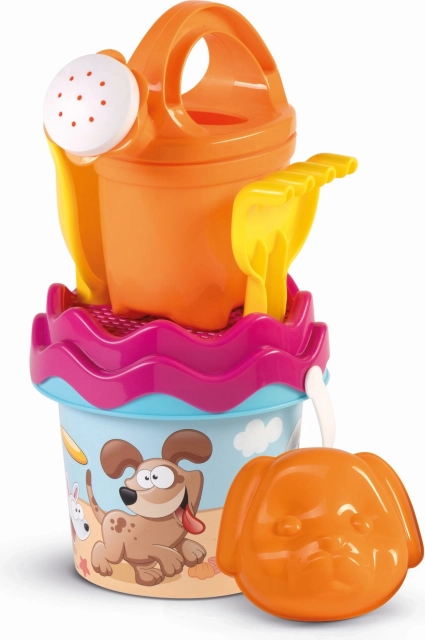 Set da sabbia Cane Giocoso con Annaffiatoio