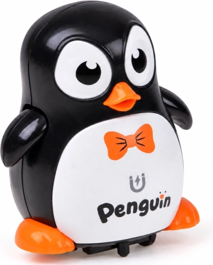Pinguino camminante con melodia e collegamento magnetico - 1 pezzo