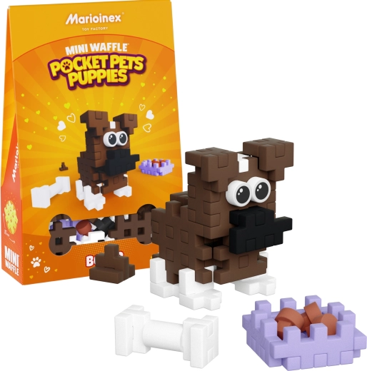Stavebnice Mini Waffle Pocket Pets – boxer