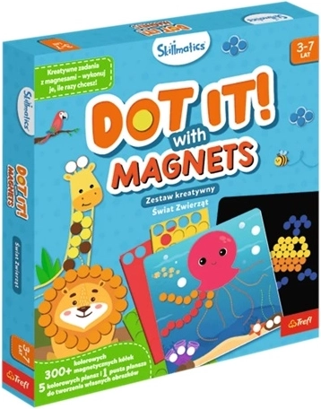 TREFL Skillmatics Dot It! With Magnets – mondo degli animali