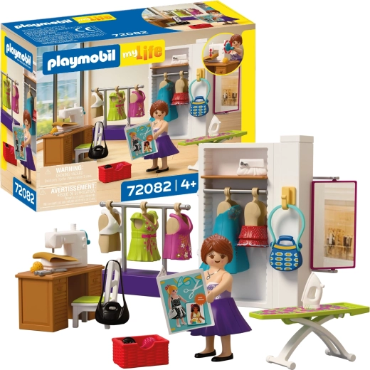 Playmobil La mia vita – stilista di moda con accessori, 64 pezzi