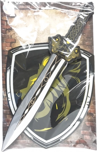 spada e scudo in schiuma leone