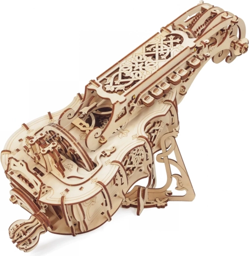 Ugears ghironda meccanica in legno – kit di montaggio