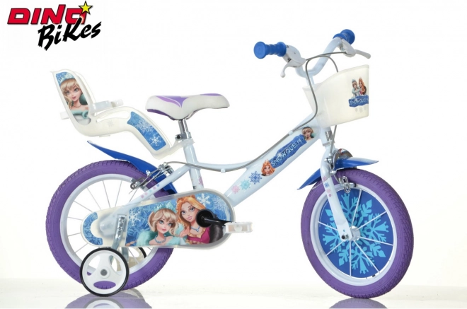 Bicicletta per bambini 14 pollici SNOW QUEEN 2022