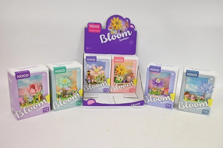 KOCO Bloom Boutique mini giardino – set di costruzioni mix